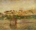 Inundación en Pontoise 1882 Camille Pissarro paisaje